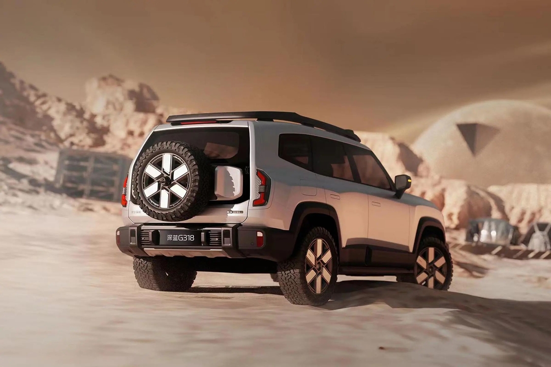 차간 쉐넌 G318 전기 하이브리드 SUV 4WD 오프로드 EV 자동차 신 에너지 차량
