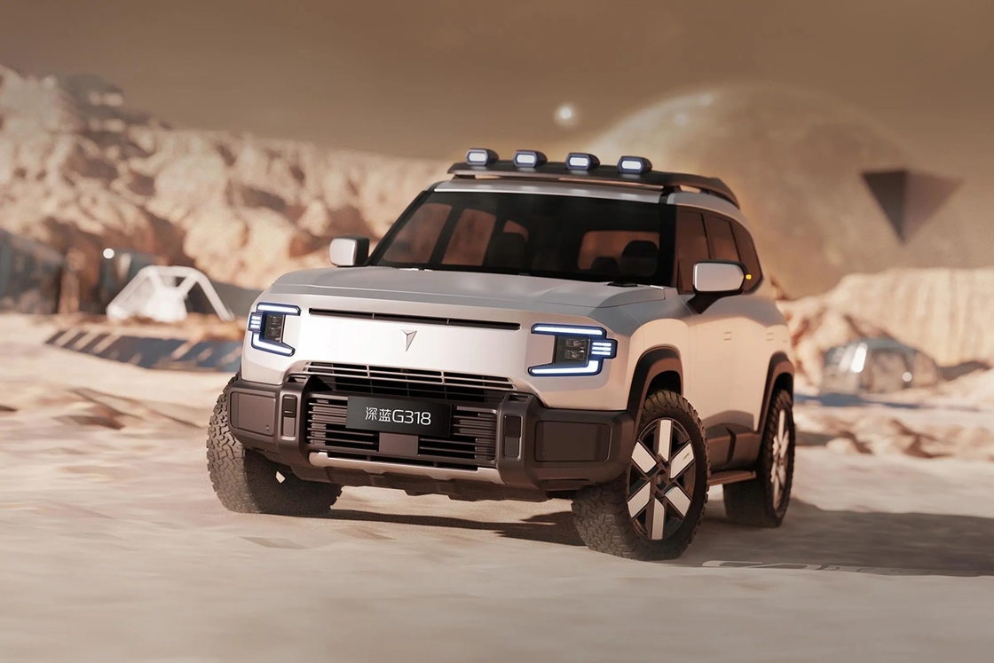차난 딥블루 쉐넌 G318 4륜 SUV 전기 하이브리드 연료 4WD 오프로드 EV 자동차 신 에너지 차량