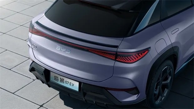 럭셔리 BYD 전기차 왼쪽 드라이브 BYD Sea Lion 07 EV 빠른 충전 0.42시간