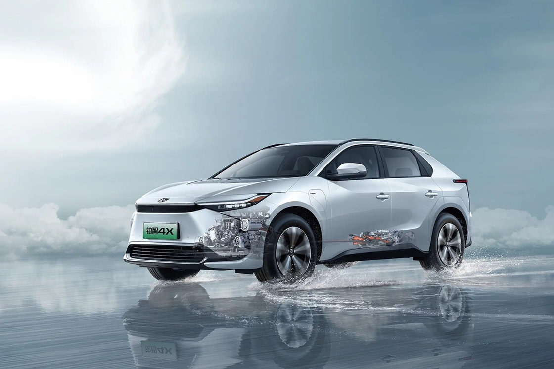 하이브리드 토요타 Bz 4X SUV 전기