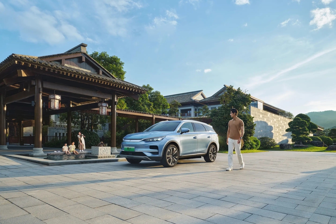 4WD 뉴 에너지 BYD EV 자동차 112Km 독점형 플래그십 Byd Tang DM-I