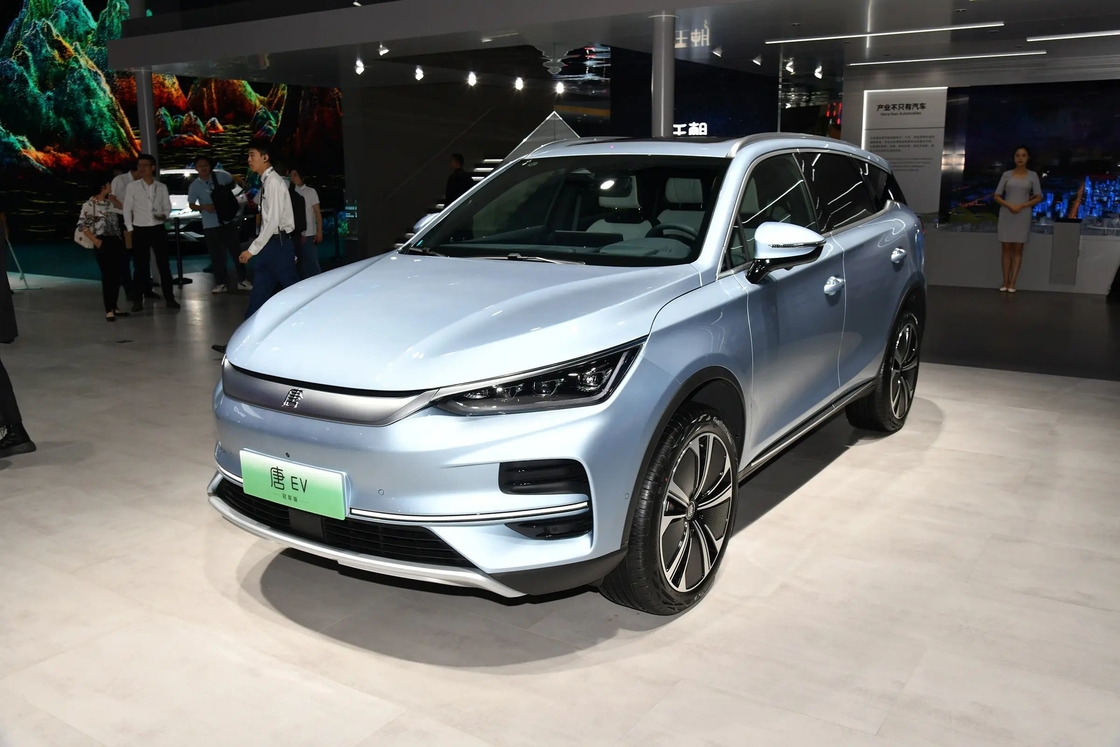 럭셔리 BYD Tang 전기차 EV 185Km/H 왼쪽 드라이브 플러그인 하이브리드 SUV