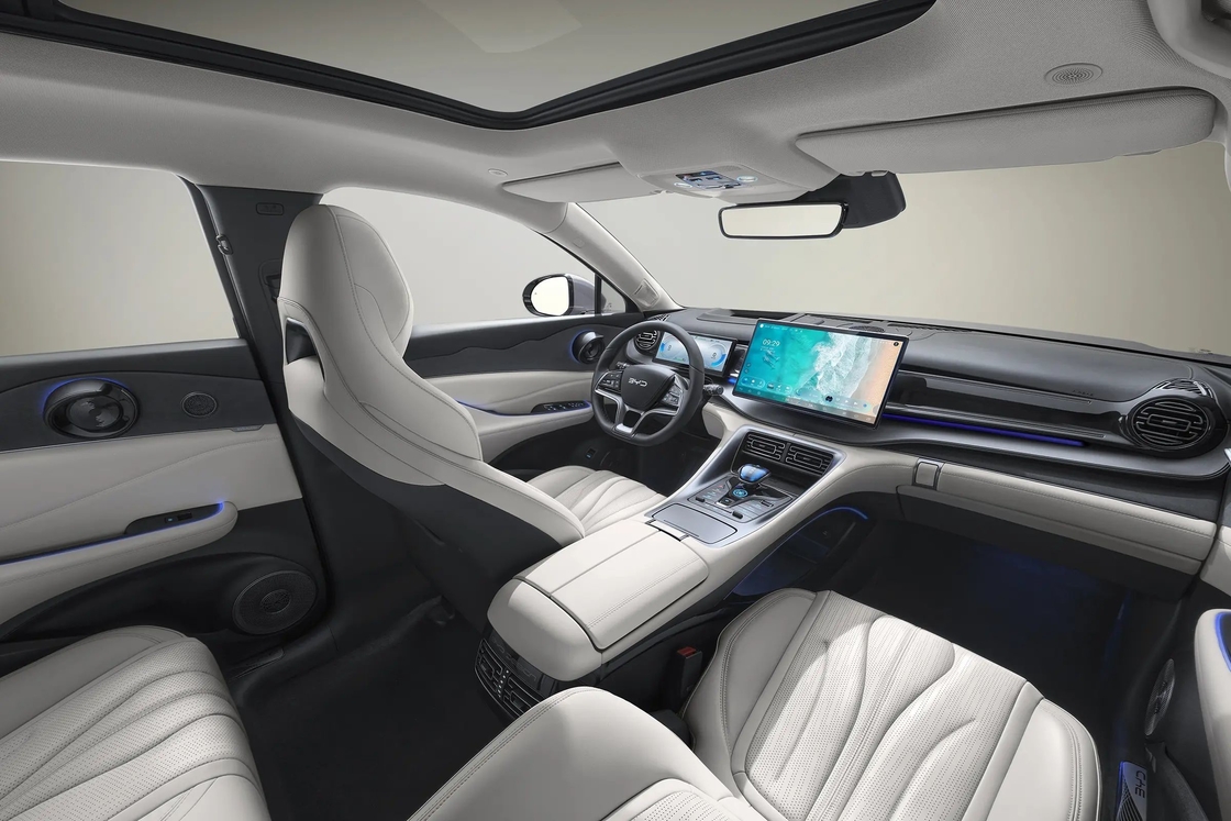 중형 BYD 전기차 BYD 함정 07 EV 중앙 제어 멀티미디어 화면