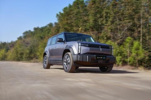 150km/h 좌측 스티어링 Chery 전기 자동차 iCAR 03 편안한 운전 경험