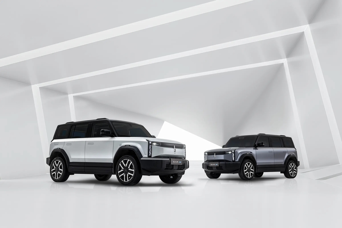 이카르 03 체리 전기차 5도어 5석 SUV 빠른 충전 0.5시간