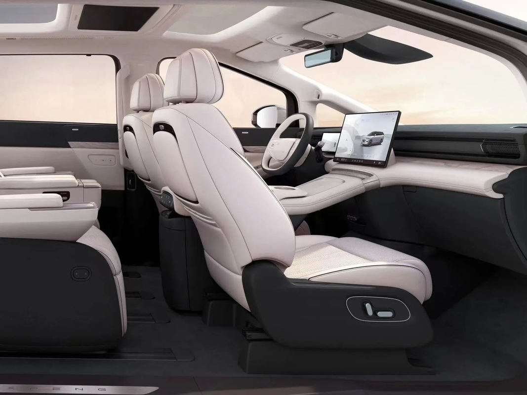 오늘 구매 - 보증 공장 가격 순 전기 702KM 범위 MPV Xpeng X9 자동차 사용 전기 차량