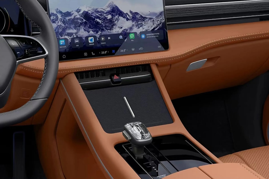 2025 AITO M7 하이브리드 SUV Hua~wei의 새로운 에너지 차량 오토 세레스 오프로드 전기 자동차 에너지 효율