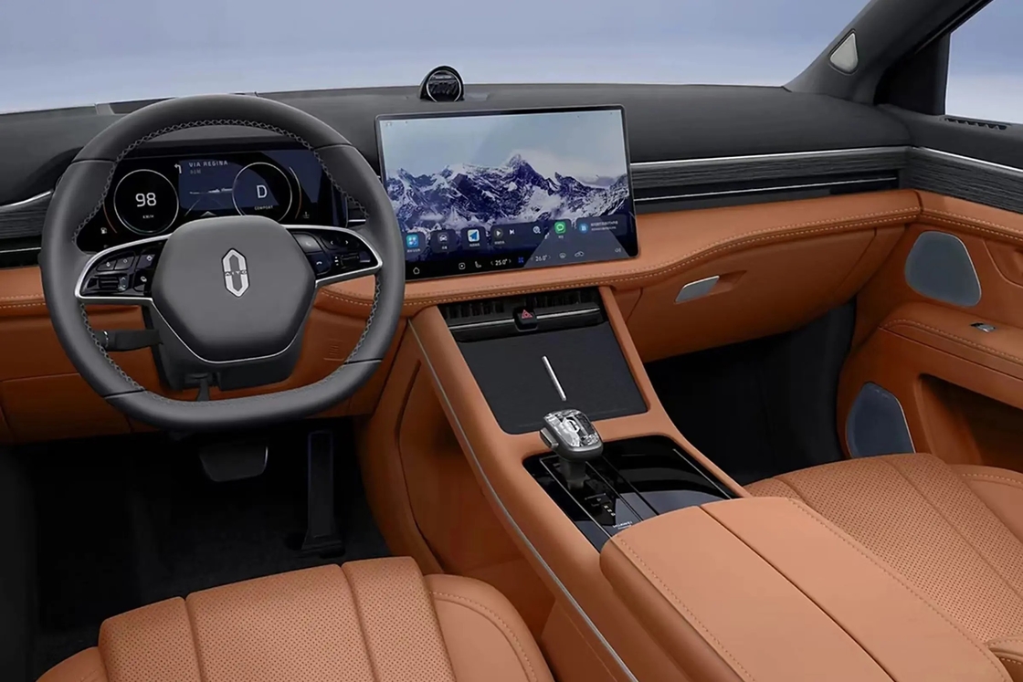 AITO M7 신형 신 에너지 차량 5도어 6석 SUV 듀얼 모터 사륜 구동 중국 EV 자동차